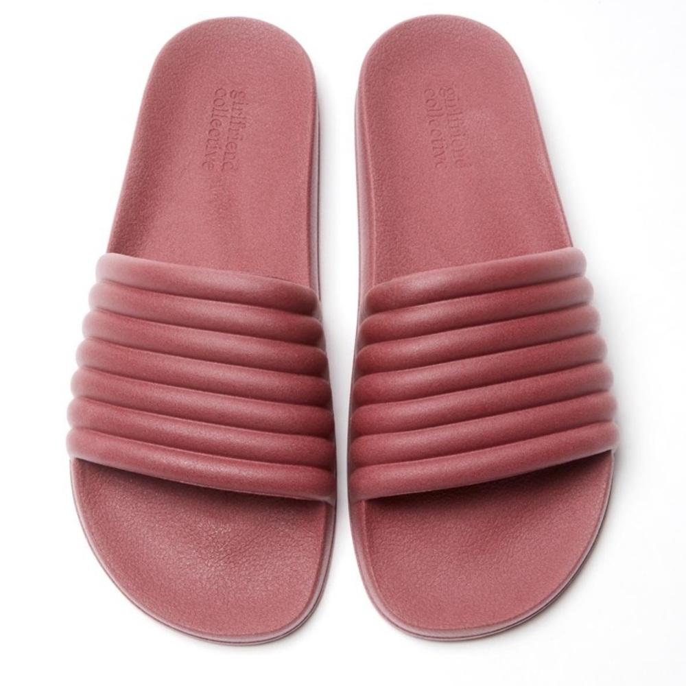 Girlfriend Collective Slides in Fig W10/M9